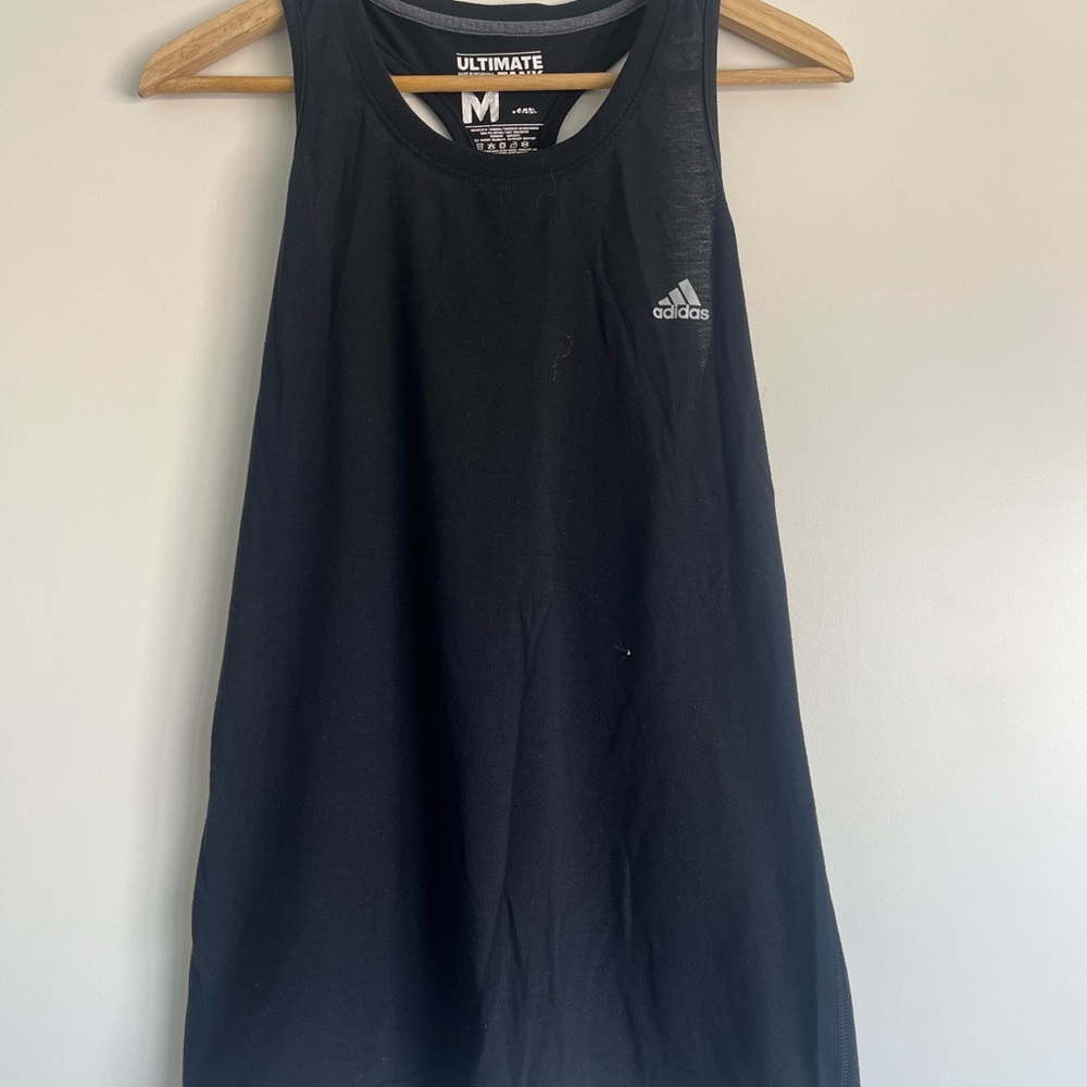 Adidas Black Sleeveless Top
